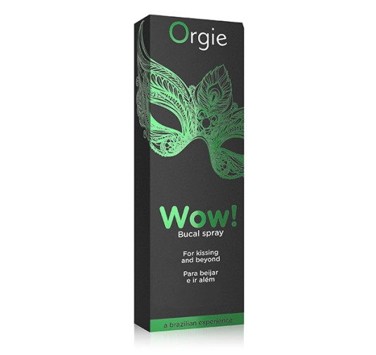 Spray do seksu oralnego - Orgie Wow! Bucal Spray 10 ml